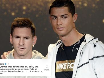 Para los aficionados, el sorpresivo mensaje cobra un significado especial al considerar la intensa rivalidad deportiva que Messi y Cristiano Ronaldo sostuvieron durante casi dos décadas. EFE / ARCHIVO