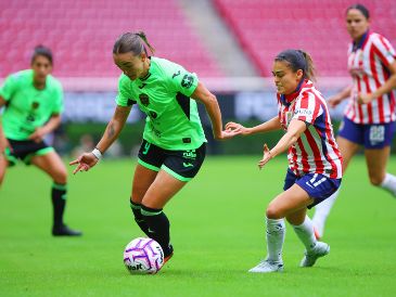 Las Bravas perdieron tres puntos durante su visita al Akron después de que se señalara como fuera de lugar un gol de Bianca Mora. IMAGO7