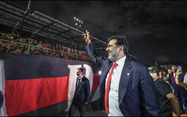 La ilusión por una nueva etapa en la historia del Atlas se trasladó este martes por la noche al Club Atlas Colomos. EL INFORMADOR / A. NAVARRO
