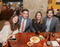 Vanessa Larrazabal, Juan Carlos Álvarez del Castillo, Sofía Álvarez del Castillo y Christopher Montes. GENTE BIEN JALISCO / Revista del 9 de octubre 2026