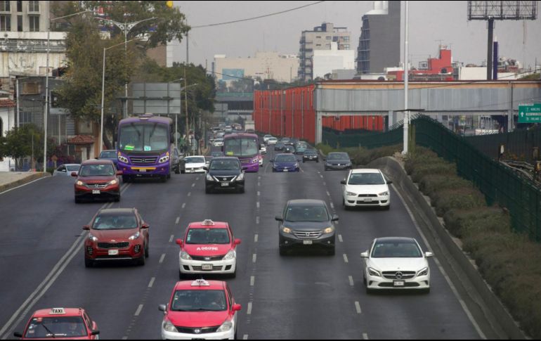 El programa Hoy No Circula se aplica de las 5:00 a las 22:00 horas en todas las alcaldías de la Ciudad de México y en tres zonas conurbadas del Estado de México. SUN/Archivo