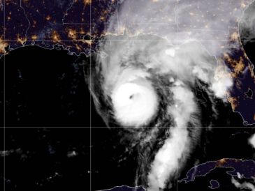 "Isaias" es el primer huracán de la actual temporada del Atlántico. AP / NOAA