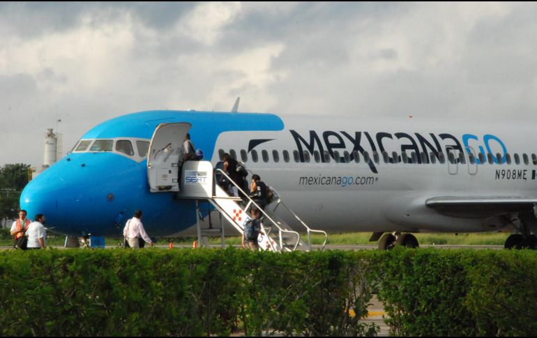 Mexicana prevé integrar ocho aeronaves más en 2027 para estar finalizando ese periodo con un total de 20 operando. SUN / ARCHIVO