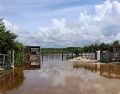 Las lluvias torrenciales de "Simón" provocaron inundaciones y daños en decenas de viviendas. EFE/L. Hernández