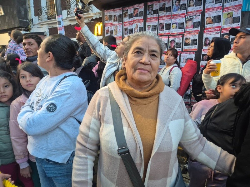 Elvia Quiroz pide salud y vida para asistir el próximo año.&nbsp;EL INFORMADOR / O. González&nbsp;