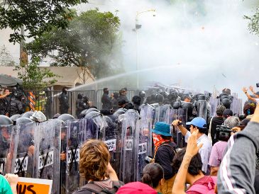"Manifestarse por una vida digna y acceso a agua potable es un derecho, no un delito", declaró Amnistía Internacional México. EL INFORMADOR / ARCHIVO