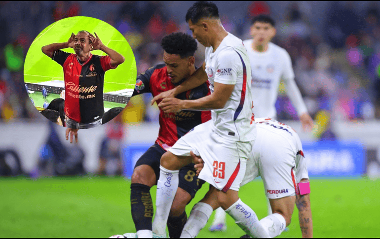 Esto se dio en Clásico Tapatío correspondiente a la jornada 11 del torneo Apertura 2026 de la Liga MX. ESPECIAL / IMAGO7 / TIKTOK / @cesar_septimo
