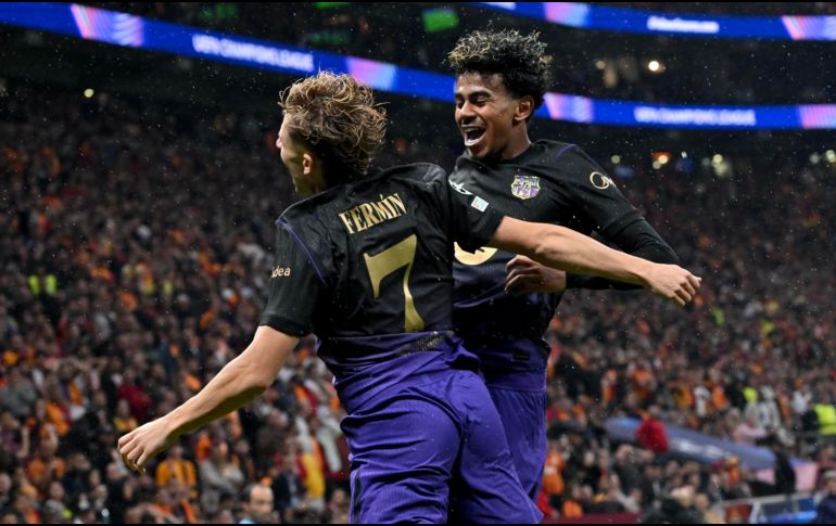 El Barcelona supo manejar las emociones y encontrar su mejor versión futbolística para golear 4-1 al Galatasaray. EFE / STRINGER
