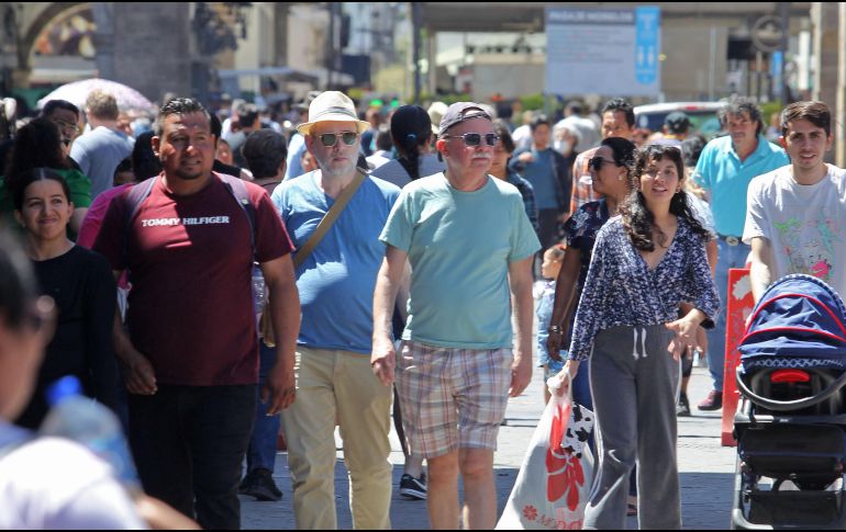 El gasto total de los viajeros extranjeros ascendió a 2 mil 409.2 millones de dólares, un incremento interanual del 7 por ciento. EL INFORMADOR / ARCHIVO