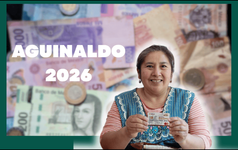 Conoce por qué los pensionados del IMSS e ISSSTE reciben aguinaldo en México, mientras que la Pensión del Bienestar no otorga esta prestación en 2026. ESPECIAL/Banco del Bienestar/Canva