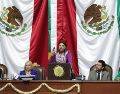 Clara Brugada explicó que hay varios proyectos para impulsar a la banca mexicana. SUN/C. Mejía