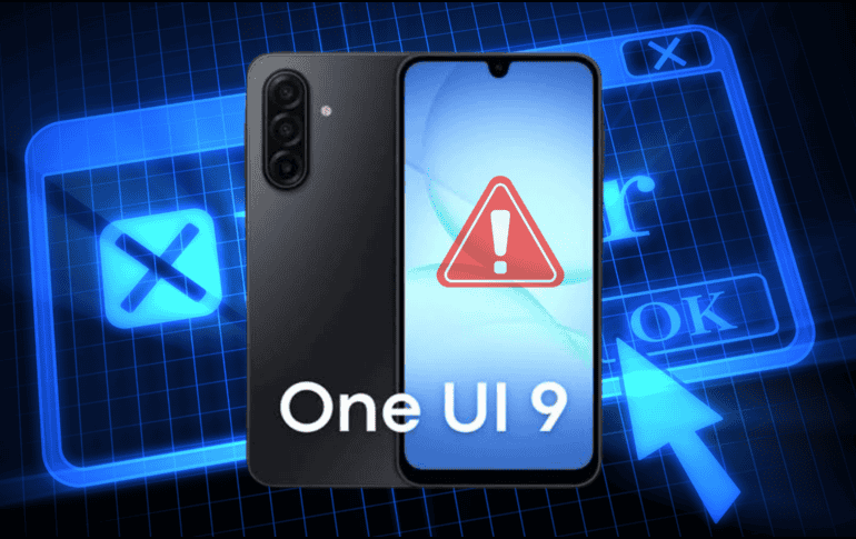 La llegada de One UI 9 a más dispositivos Galaxy ha coincidido con reportes de usuarios que encuentran sus teléfonos bloqueados durante la configuración posterior a la actualización. CANVA