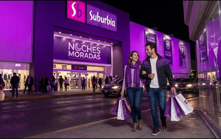 Prepárate para las Noches Moradas de Suburbia; aprovecha descuentos con opciones de envío gratis y meses sin intereses. ESPECIAL / Gemini