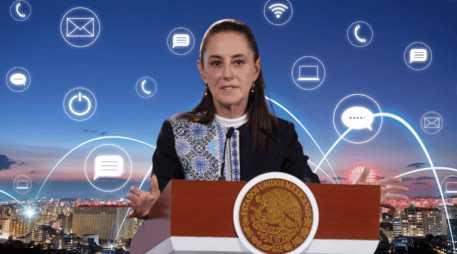 Sheinbaum afirmó que la compra de AT&T México por parte de un consorcio integrado por Grupo Televisa y Fintech Holdings podría impulsar la competencia en el sector de telecomunicaciones. SUN / C. Mejía