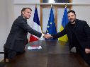 Zelenski y Macron mantienen una sólida relación bilateral que ha desatado toda clase de reacciones en el plano geopolítico. EFE/Presidencia de Ucrania