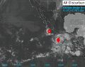 El huracán “Trudy”, de categoría 1, amenaza las costas del Pacífico mexicano. EFE/NOAA