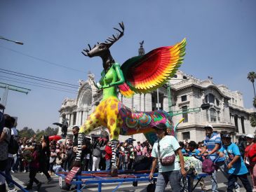 El recorrido comenzará a las 12:00 horas en la calle 5 de Mayo del Centro Histórico de la Ciudad de México. SUN/ARCHIVO