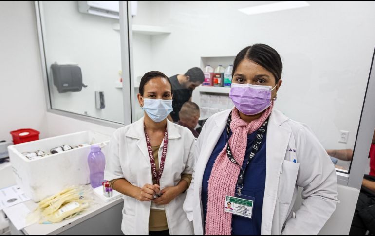 Pese a que las y los trabajadores sindicalizados del IMSS se manifiestan, en su mayoría, en turnos contrarios para no afectar todavía más la atención de las y los pacientes. EL INFORMADOR / ARCHIVO