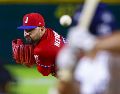 El abridor de Charros, Alemao Hernández, trabajó cinco entradas, en las que permitió cinco carreras y cinco imparables, con dos bases por bolas y sin ponches. CORTESÍA/Charros de Jalisco