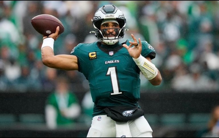 Jalen Hurts, de 28 años, se encuentra 