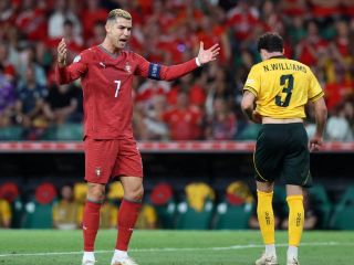 Cristiano recibe la sanción mínima prevista en el reglamento de la FPF. AFP / ARCHIVO