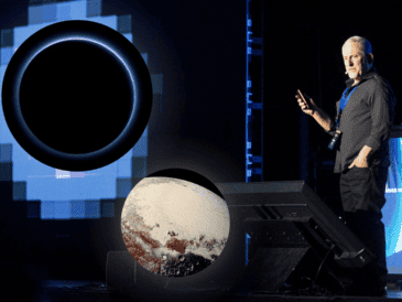 New Horizons encontró también evidencias de grandes avalanchas y posibles volcanes de hielo. EFE / NASA