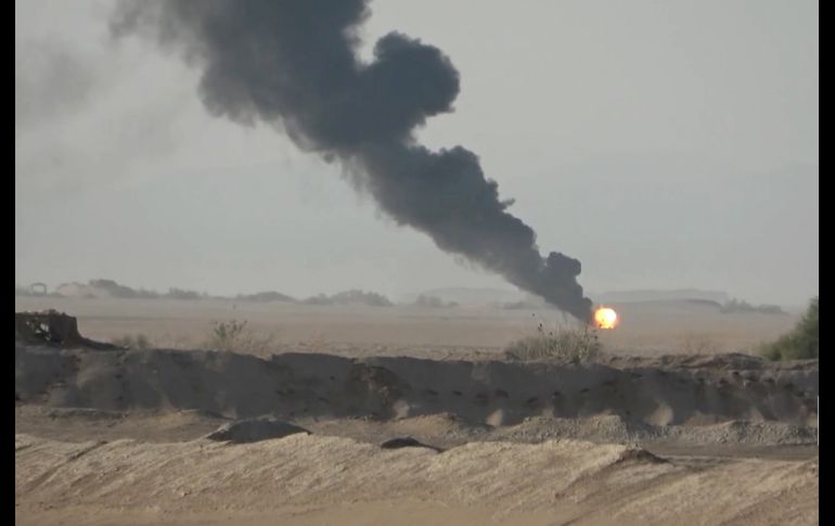 Este es uno de los ataques más mortíferos registrados desde el resurgimiento de los combates a mediados de año. EFE/HOUTHI MILITARY MEDIA CENTER