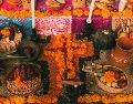 Flores, veladoras, pan de muerto y alimentos son algunos de los productos que determinan cuánto gastar en el altar este 2026. UNSPLASH.