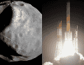 Al estudiar las lunas de Marte, los científicos esperan averiguar si Fobos y Deimos se formaron tras una antigua colisión entre Marte y una roca espacial que lo golpeó. X/@tnsc_JAXA  ESPECIAL