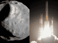 Al estudiar las lunas de Marte, los científicos esperan averiguar si Fobos y Deimos se formaron tras una antigua colisión entre Marte y una roca espacial que lo golpeó. X/@tnsc_JAXA  ESPECIAL