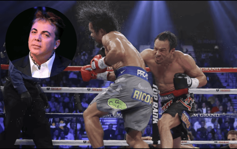 Revive la noche en que Cristian Castro dejó de lado su faceta romántica para explotar de furia ante lo que consideró un robo descarado en la histórica pelea de Juan Manuel Márquez. AP/ARCHIVO ESPECIAL