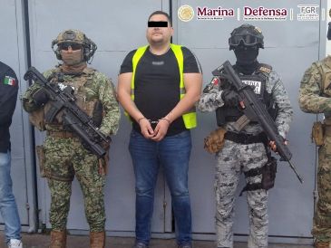 Arturo Enrique Guillén García, alias “El Nenuco”, fue detenido en un hospital de Jardines de Guadalupe, en Zapopan. ESPECIAL.