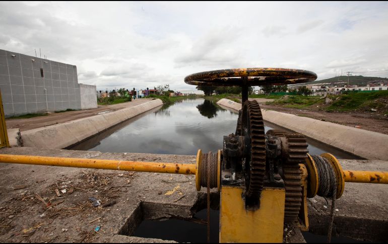 Canal de Las Pintas. La Secretaría de Infraestructura y Obra Pública de Jalisco iniciará las interconexiones en colectores metropolitanos. ESPECIAL