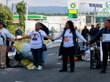 La Fiscalía General de Justicia del Estado de México informó que instaló una mesa de trabajo para atender a los reclamos de las madres buscadoras. EFE / F. GUTIERREZ