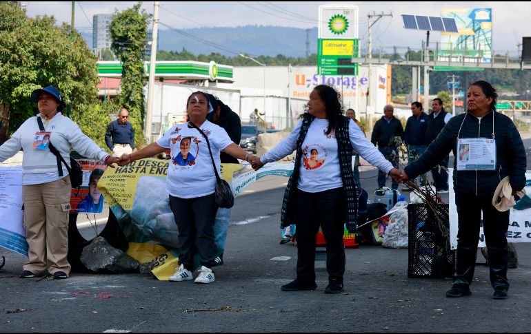 La Fiscalía General de Justicia del Estado de México informó que instaló una mesa de trabajo para atender a los reclamos de las madres buscadoras. EFE / F. GUTIERREZ