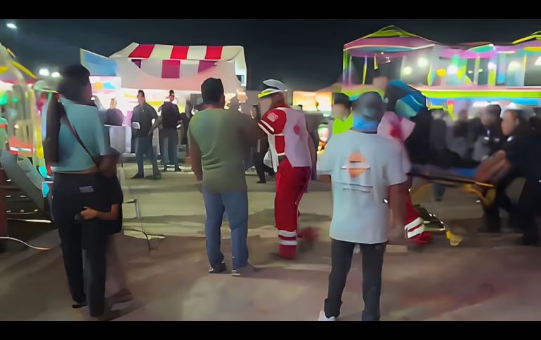 Tras la tragedia, autoridades ordenaron la suspensión inmediata del juego mecánico involucrado y el aseguramiento de las instalaciones. X/gladys_rn