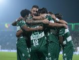 Los Santos aprovecharon que Pumas se quedó con 10 jugadores desde el minuto 1. IMAGO7