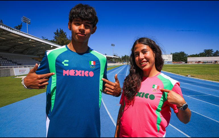 América López y Mauricio Camacho representarán a México en los Juegos Olímpicos de la Juventud Dakar 2026. EL INFORMADOR/J. ACOSTA.