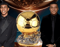 Duelo de titanes: Lamine Yamal y Kylian Mbappé se enfrentan este domingo en el Spotify Camp Nou, solo 24 horas antes de la gala del Balón de Oro. CANVA/ESPECIAL