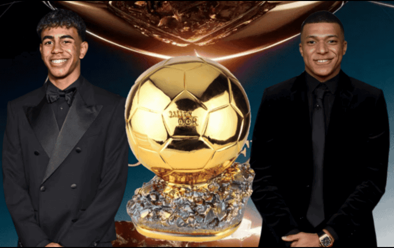 Duelo de titanes: Lamine Yamal y Kylian Mbappé se enfrentan este domingo en el Spotify Camp Nou, solo 24 horas antes de la gala del Balón de Oro. CANVA/ESPECIAL