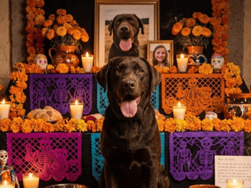 Homenaje virtual con herramientas tecnológicas que permiten crear emotivas ofrendas digitales para recordar a las mascotas fallecidas este 27 de octubre. IA/GEMINI