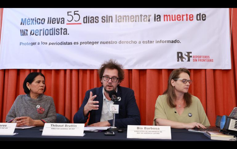 Este jueves, Reporteros Sin Fronteras presentó el informe 