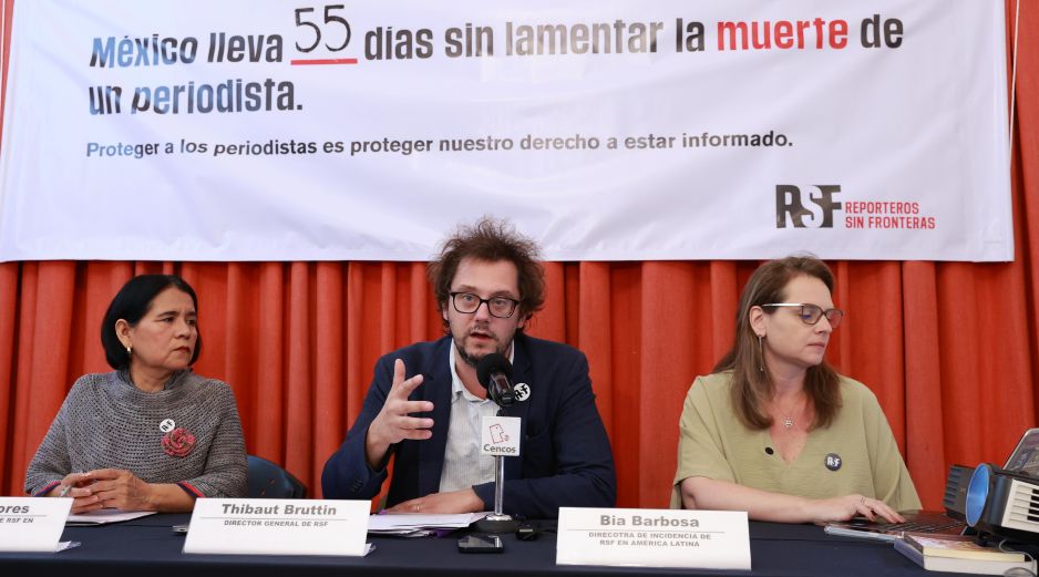 Este jueves, Reporteros Sin Fronteras presentó el informe 
