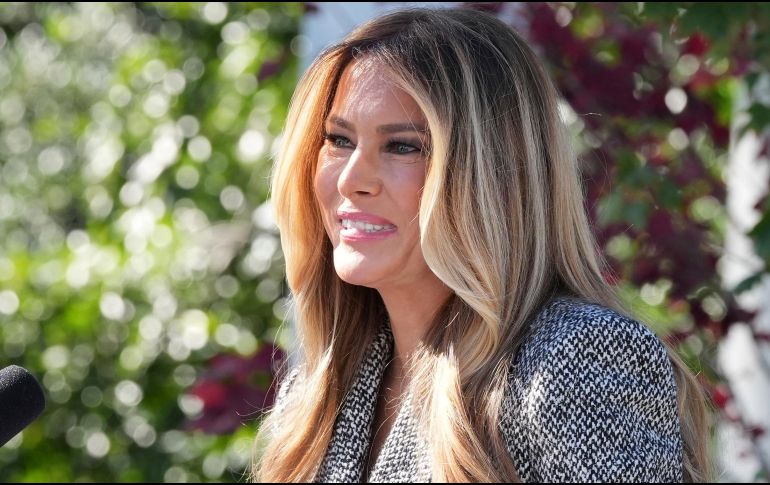 De 56 años, la primera dama, Melania Trump, es una presencia discreta en la Casa Blanca y limita sus apariciones. AP / ARCHIVO