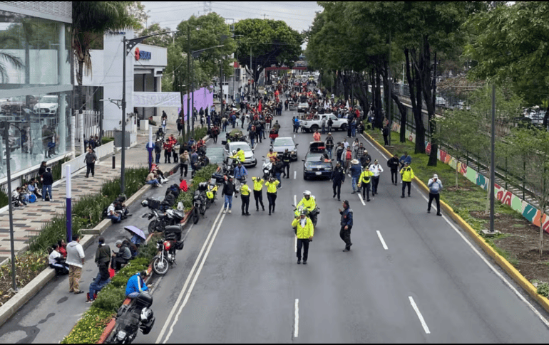 Las marchas se desarrollan en distintas alcaldías de la Ciudad. SUN / ARCHIVO
