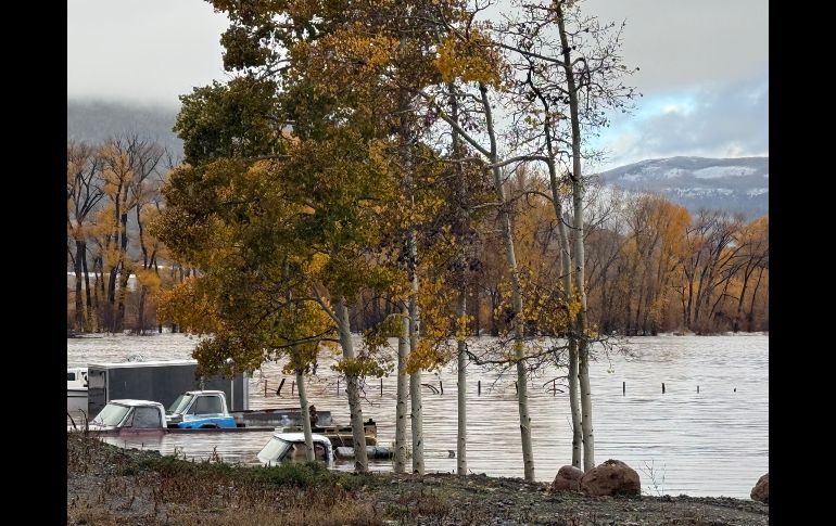 La tormenta en South Fork, Colorado, el 23 de octubre del 2026. AP/Servicio de Rescates de South Fork