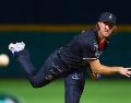 Patrick Murphy obtuvo su segunda victoria de la temporada en una apertura en la que lanzó cinco entradas con dos ponches, dos bases por bolas y dos hits. CORTESÍA/Charros de Jalisco
