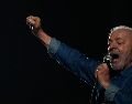 El presidente brasileño Luiz Inácio Lula da Silva habla ante partidarios tras su reelección, en Sao Paulo, Brasil, el 25 de octubre de 2026. AP/ N. Pisarenko