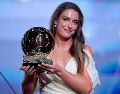 A nivel individual, Alexia Putellas fue designada mejor jugadora de Europa por la UEFA. EFE / T. AKMEN