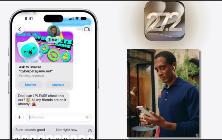 Apple incluye correcciones de errores y mejoras de seguridad destinadas a aumentar la estabilidad del sistema. APPLE / ESPECIAL